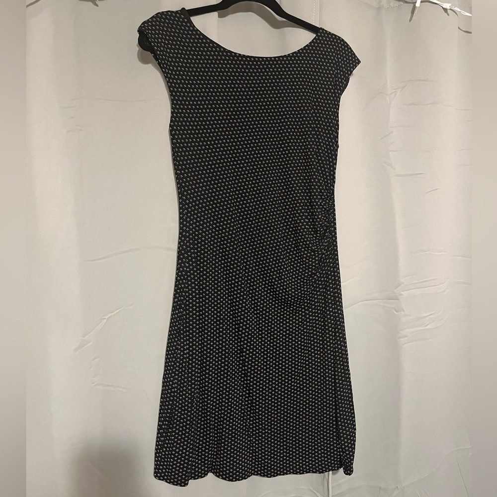 Loft Black and White dress